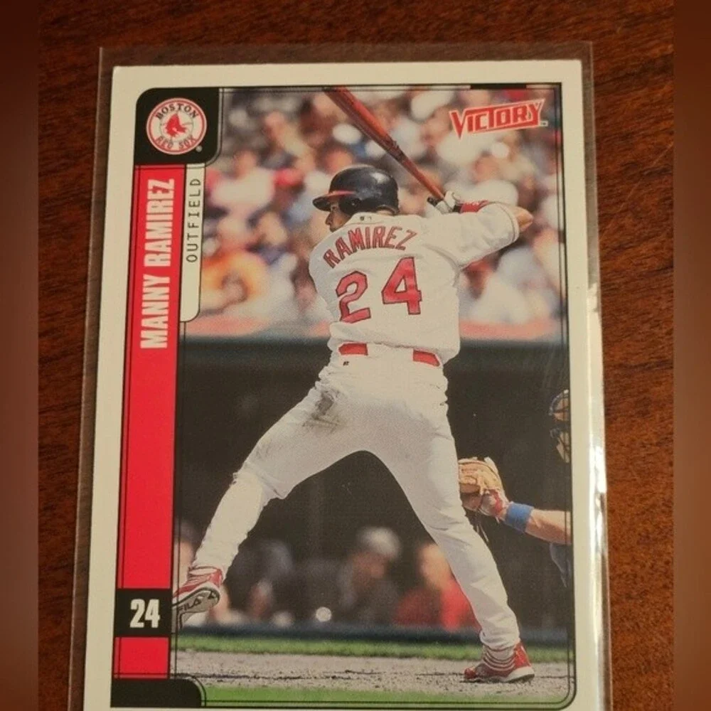 #148 Manny Ramirez MLB Collectible Card